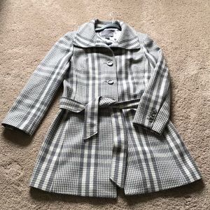 Ann Taylor lined wool coat EUC size 8